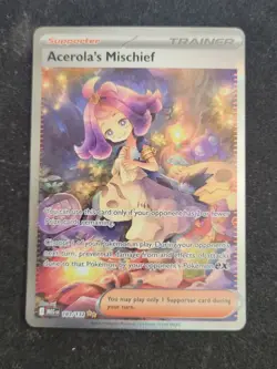 Pokemon Mega Evolution Acerola's Mischief SIR 183/132 - Image 1