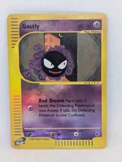 Gastly 109/165 Expedition Base Set Reverse Holo Rare Pokemon TCG Nintendo Gengar - Image 1