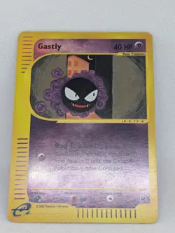 Gastly 109/165 Expedition Base Set Reverse Holo Rare Pokemon TCG Nintendo Gengar - Image 3