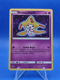 🔵 Pokemon TCG Shining Legends SHINING JIRACHI 42/73 Holo Rare - Image 1