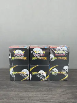 Pokemon TCG Mega Evolutions Half Booster Box x3 Brand New Factory Sealed - Image 1