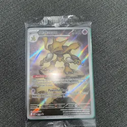 Pokemon TCG Alakazam 009 Black Star Promo Mega Evolution Sealed - Image 2