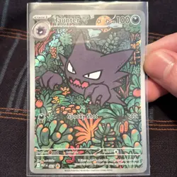 Pokemon TCG Haunter 027 Illustration Rare Promo Mega Evolution Battle Deck NM/M - Image 1