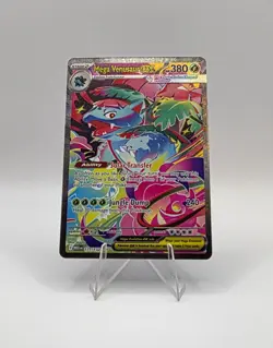 2025 Pokemon Mega Evolutions Base Set #177 Mega Venusaur EX Near Mint Ungraded - Image 1