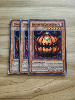 Yu-Gi-Oh! - Pumpking The King Of Ghosts 3X - Complete Playset - Image 1