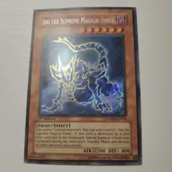 YuGiOh! Ido The Supreme Magical Force - CRMS-EN096 - Secret Rare, 1st Ed, NM - Image 1