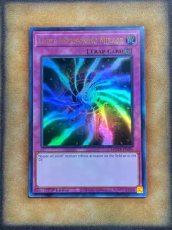 Yugioh Light-Imprisoning Mirror MAMA-EN096 Ultra Rare 1st Ed NM - Image 1