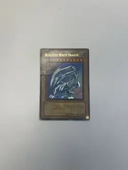 Rare Blue Eyes White Dragon SDK-001 1st Edition English Yu-Gi-Oh MP - Image 1