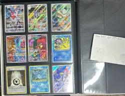 “updated” Pokemon Binder Collection Lot 100+ Cards🔥 With Binder. Valued At $690 - Image 2