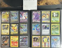 “updated” Pokemon Binder Collection Lot 100+ Cards🔥 With Binder. Valued At $690 - Image 3