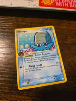 Omanyte 60/92 Common Ex Legend Maker Pokemon Card Non Holo 2006 LP - Image 1