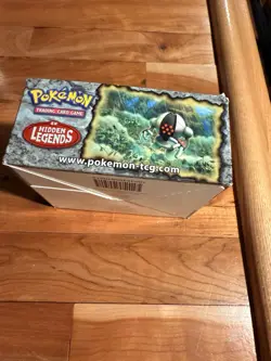 2004 Pokemon EX Hidden Legends Booster Box EMPTY (NO CARDS) SEE PHOTOS! - Image 2