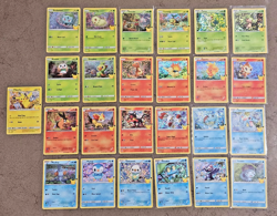 McDonald's Pokemon 25th Anniversary MASTER set 2021 HOLO & NON-HOLO 50 cards NM - Image 2