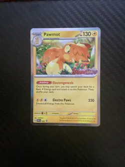 Pokemon Card Pawmot 006 Prerelease Stamped Promo - Near Mint - Image 1