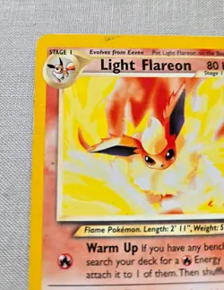 Pokemon TCG Light Flareon Card 46/105 Neo Destiny 2002 - Image 4
