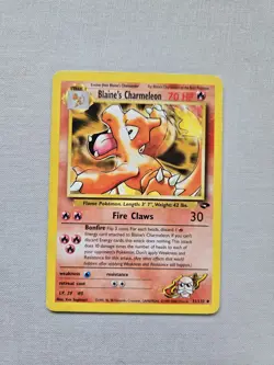 Pokemon TCG Blaine's Charmeleon Gym Challenge 31/132 Unlimited Uncommon Card - Image 1