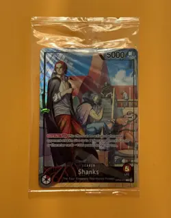 2025 One Piece Shanks PSA Promo Card OP09-001 Unopened Sealed - Image 1