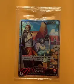 2025 One Piece Shanks PSA Promo Card OP09-001 Unopened Sealed - Image 3
