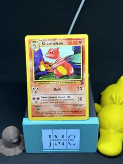 CHARMELEON - Base Set 2 - 35/130 - Uncommon - Pokemon Card - Unlimited Ed NM - Image 1