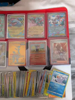Mega Evolutions Elite Trainer Box + 010 Riolu Promo + Bulk Pokemon Cards + Rares - Image 3