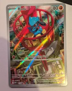 Mega Evolutions Elite Trainer Box + 010 Riolu Promo + Bulk Pokemon Cards + Rares - Image 4
