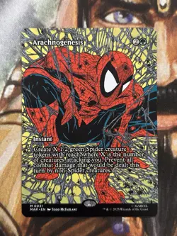 Arachnogenesis #0031 (Borderless) Marvel MTG Spider-Man Todd McFarland - NM/M 🔥 - Image 1