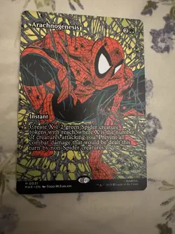 Arachnogenesis (Borderless) Marvel Universe Eternal-Legal Regular - Image 1