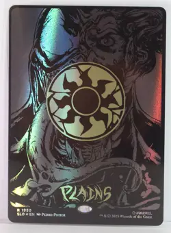 Plains (1950) [New, Near Mint] *Raised Foil* {Spider-man SLD} - Image 1