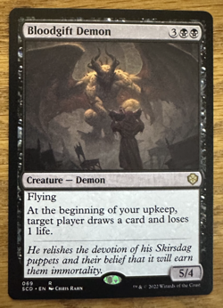 MTG Starter Commander Decks, Bloodgift Demon - Image 1