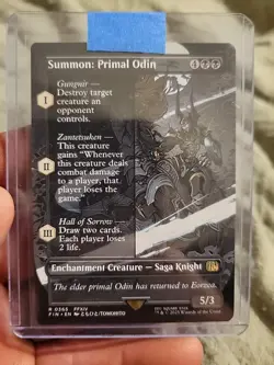 Summon: Primal Odin (Borderless) Final Fantasy Regular - Image 1
