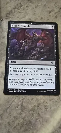 Bitter Triumph The Lost Caverns of Ixalan Regular - Image 1