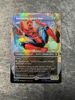 Spectacular Spider-Man (Borderless) - Marvel's Spider-Man (0014) - NM Foil - Image 1