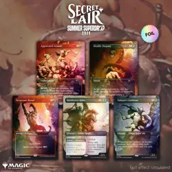 MTG Magic the Gathering Secret Lair Frank Frazetta Second Exhibition FOIL - Image 1