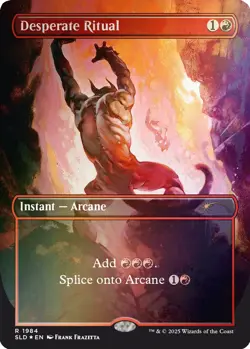 MTG Magic the Gathering Secret Lair Frank Frazetta Second Exhibition FOIL - Image 3