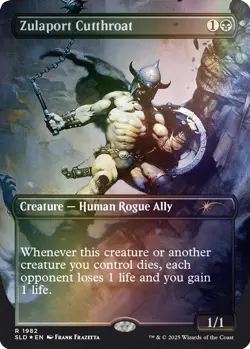 MTG Magic the Gathering Secret Lair Frank Frazetta Second Exhibition FOIL - Image 5