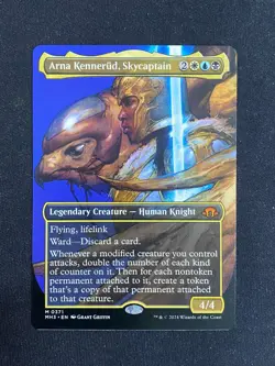 Arna Kennerud, Skycaptain (BORDERLESS) - Modern Horizons 3 (Magic/MTG) - Image 1