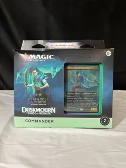 Magic The Gathering Duskmourn House Of Horror Death Toll Commander Deck Age 13+ - Image 1