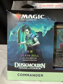 Magic The Gathering Duskmourn House Of Horror Death Toll Commander Deck Age 13+ - Image 2