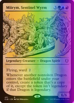 Miirym, Sentinel Wyrm (431/1080) CLB LP FOIL - Image 1