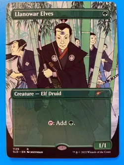 MTG 1x Llanowar Elves # 1129 Secret Lair Drop Modern Magic the Gathering x1 NM - Image 1