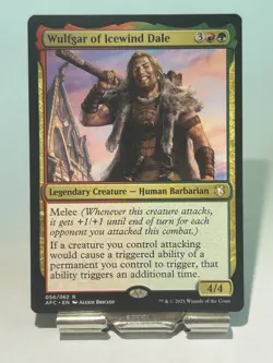 Magic: The Gathering Wulfgar of Icewind Dale AFC 056 ENGLISH NM - Image 1