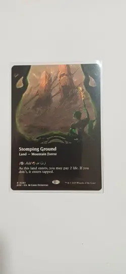 Stomping Ground | Borderless | MTG | EOE | Near Mint | English EN - Image 1