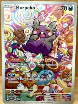 Morpeko 206/182 SV04: Paradox Rift Special Illustration Rare Holo Pokemon TCG - Image 2