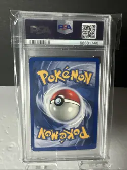 2000 Pokemon Gym Challenge Lt. Surge’s Jolteon 28/132 Rare PSA 8 NM-MT - Image 2