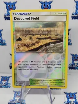 Pokemon Devoured Field Crimson Invasion 93/111 Reverse Holo NM - Image 1