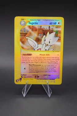 Togetic Reverse Holo 39/147 Aquapoils DAMAGE - READ Pokemon - Image 1