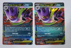 2x - Pokemon TCG Mega Gengar Ex Promo 056/094 Phantasmal Flames Near Mint - Image 1