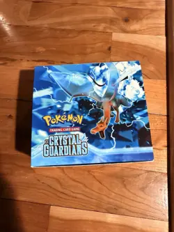 POKEMON RARE EX CRYSTAL GUARDIANS *EMPTY* BOOSTER BOX - Image 1