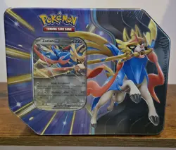 🔥 Pokemon TCG Slashing Legends Tin Zacian ex New Sealed 🔥 - Image 1