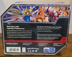 🔥 Pokemon TCG Slashing Legends Tin Zacian ex New Sealed 🔥 - Image 2